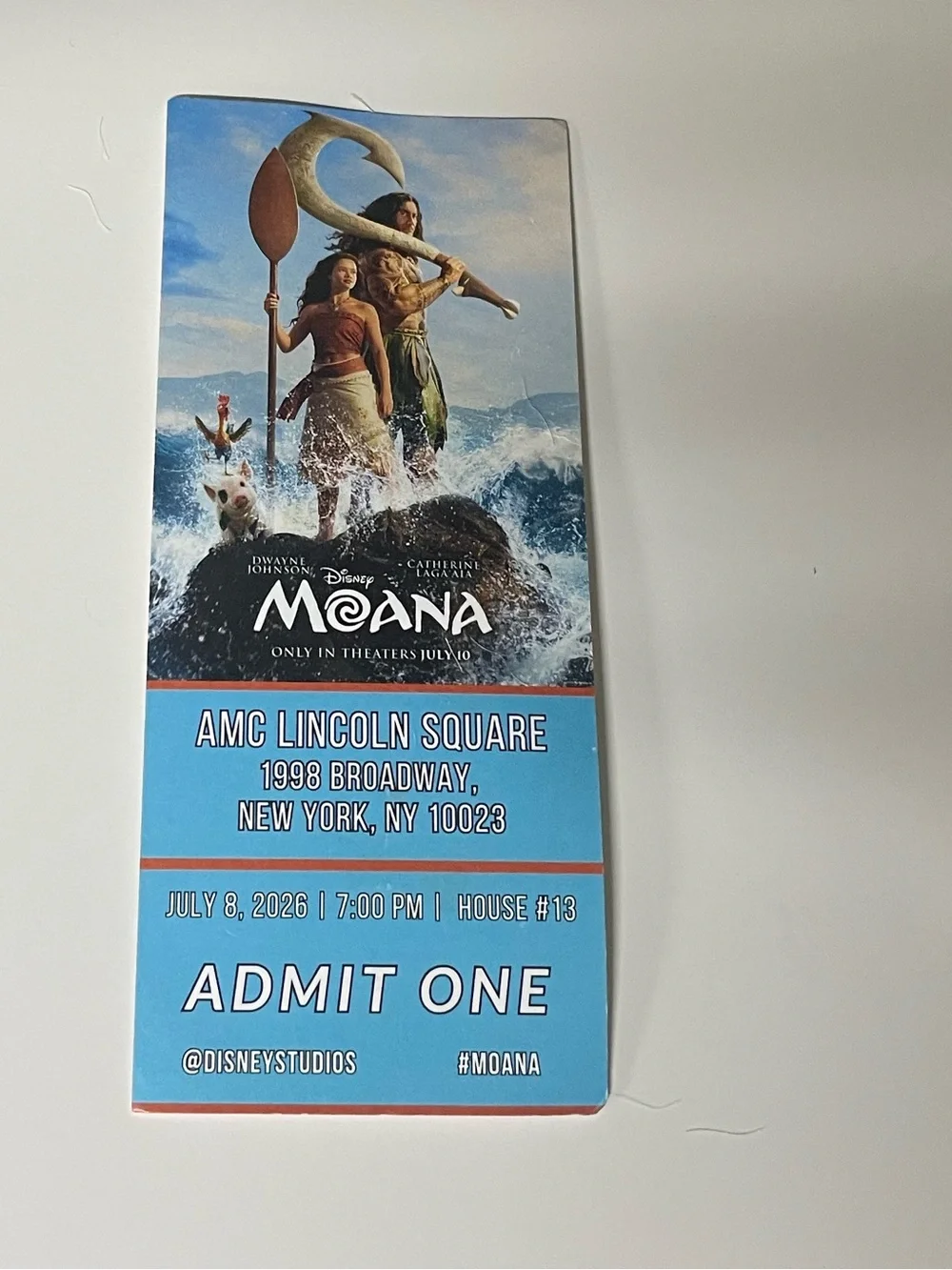 Moana comes all